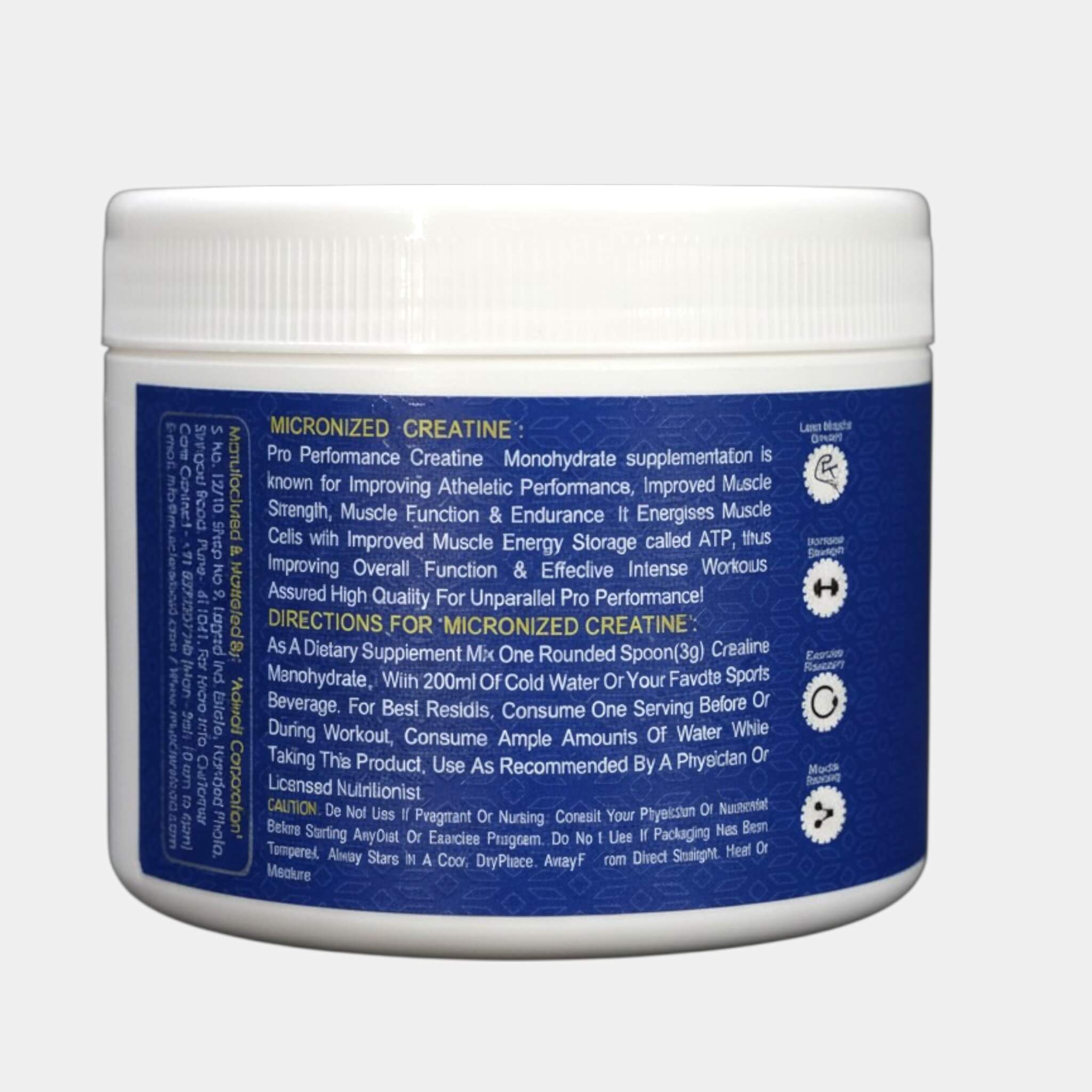 Muscle Reload Micronized Creatine Pro-Performance (Unflavoured) - Image 5