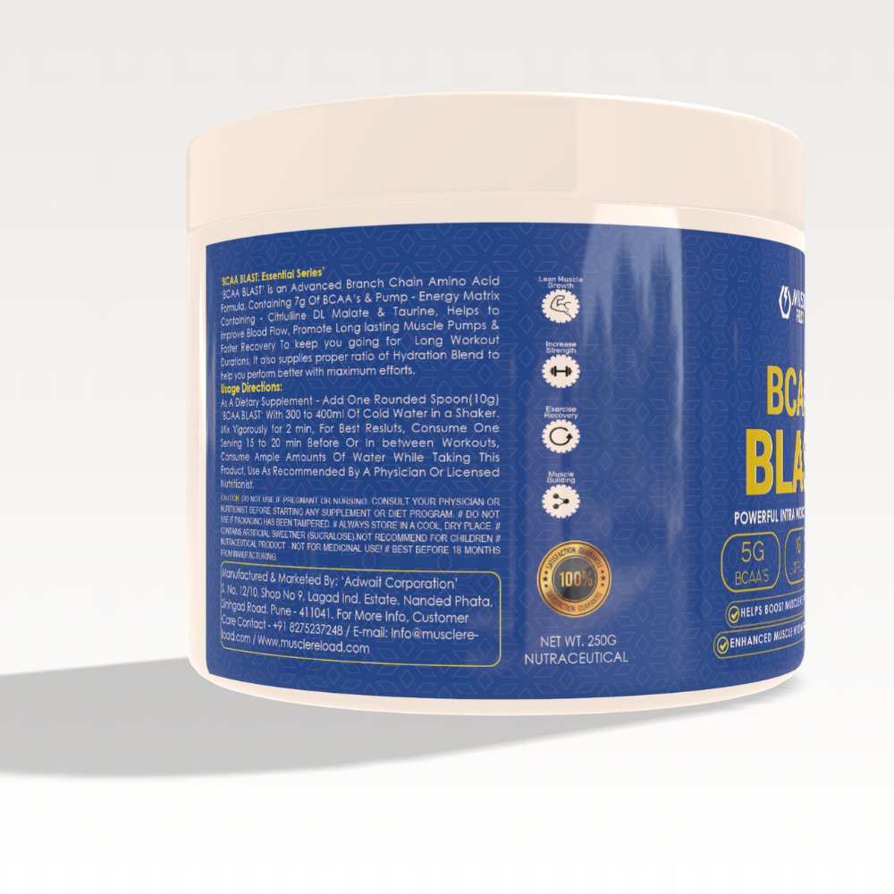 BCAA Blast – 2:1:1 Amino Acid Formula with Citrulline & Taurine - Image 2