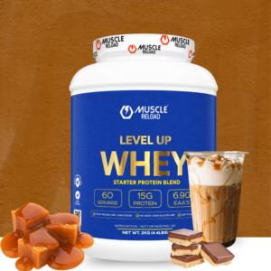 Level Up Whey Protein with 6.9g EAA & 3.1g BCAA